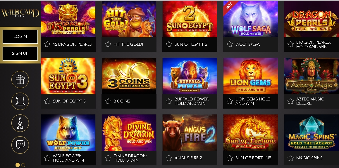 WildCard online casino slots